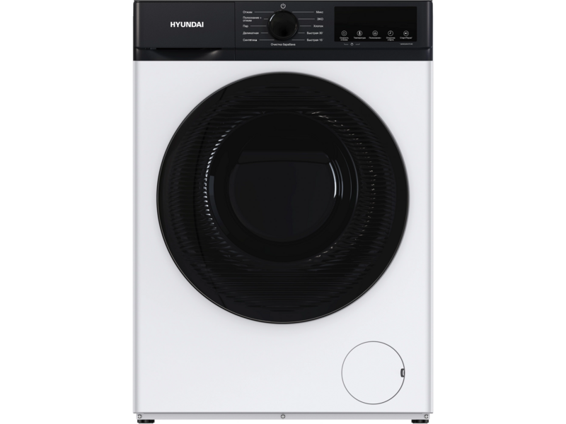 Стиральная машина Hyundai WME6215 класс: A загр.фронтальная макс.:6кг белый инвертер
