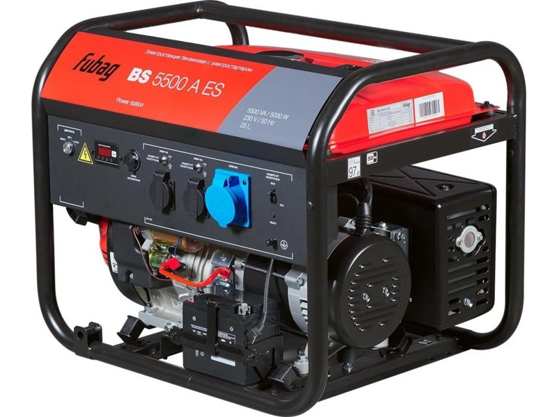 Генератор Fubag BS 5500 AES 5.5кВт