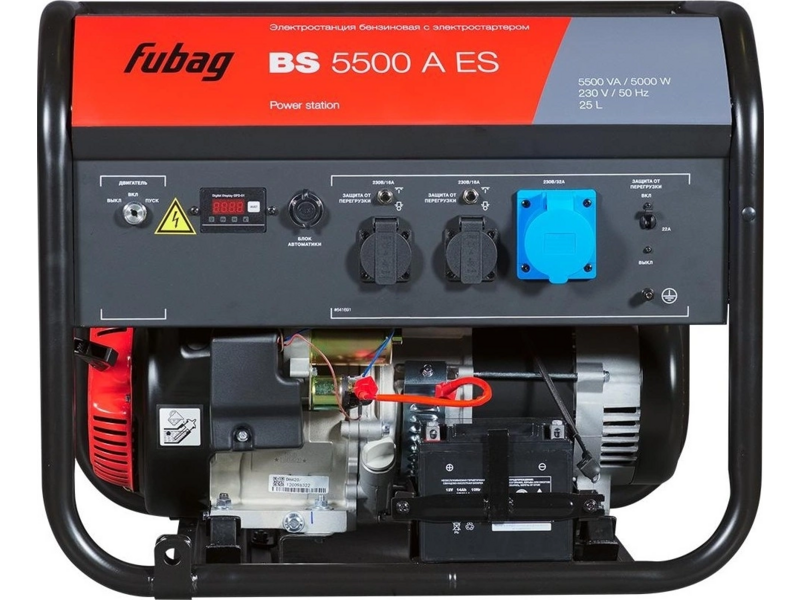 Генератор Fubag BS 5500 AES 5.5кВт
