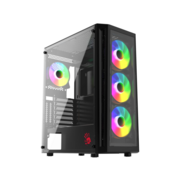 Корпус Bloody BD-CC120F черный без БП ATX 8x120mm 1xUSB2.0 1xUSB3.0 audio bott PSU