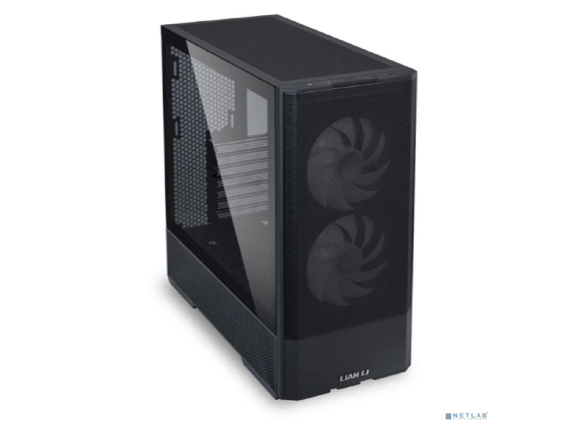 Lian Li Корпус Lancool 207 / Black / Mid-Tower, TG / 2x 140mm ARGB + 2x 120mm non LED fans inc. / G99.LAN207RX.10RS