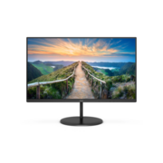 Монитор 23,8" AOC Q24V4EA 2560x1440, LED, 16:9, IPS, 250cd, 1000:1, 20M:1, 4ms, 178/178, HDMI, DP, 75Hz, Speakers, Tilt, Внеш, VESA, Black, 3y