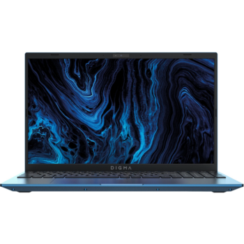 Ноутбук Digma Pro Sprint M Core i7 1165G7 16Gb SSD512Gb Intel Iris Xe graphics 15.6" IPS FHD (1920x1080) Windows 11 Pro blue WiFi BT Cam 4500mAh (DN15P7-ADXW03)
