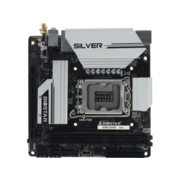 Материнская плата Biostar B760T-Silver Soc-1700 Intel B760 2xDDR5 mini-ITX AC`97 8ch(7.1) 2.5Gg RAID+HDMI+DP