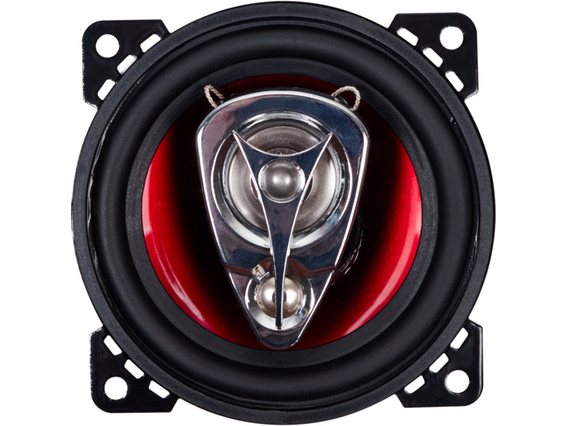 Колонки автомобильные Kicx SP 100 60Вт 89дБ 4Ом 10см (4дюйм) (ком.:2кол.) коаксиальные трехполосные