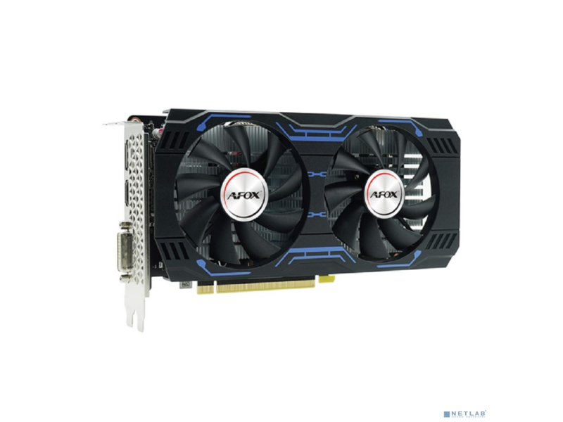 Видеокарта AFOX GTX1660TI 6GB GDDR6 192Bit DP/DVI/HDMI ATX Dual Fan (AF1660TI-6144D6H1-V4/6144D6H7-V4)RTL