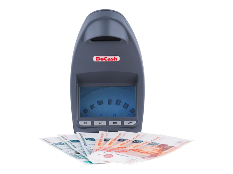 Детектор банкнот DoCash Lite D 9206 просмотровый мультивалюта