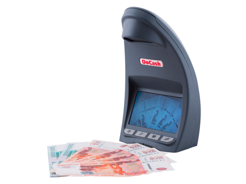 Детектор банкнот DoCash Lite D 9206 просмотровый мультивалюта