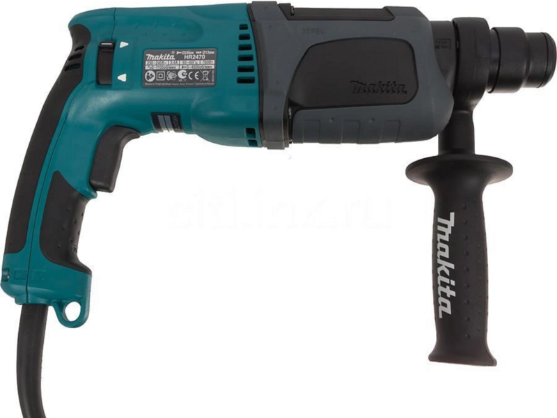 Перфоратор Makita HR2470 патрон:SDS-plus уд.:2.4Дж 780Вт (кейс в комплекте)