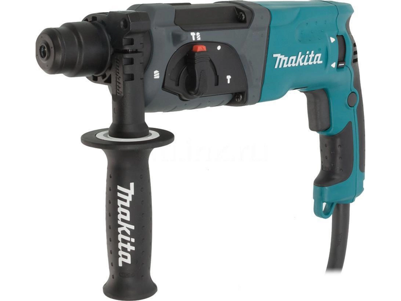 Перфоратор Makita HR2470 патрон:SDS-plus уд.:2.4Дж 780Вт (кейс в комплекте)