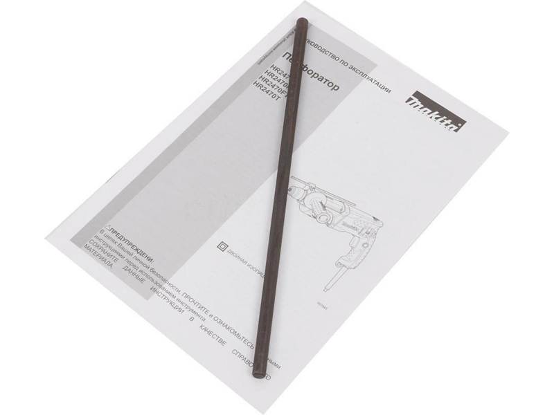 Перфоратор Makita HR2470 патрон:SDS-plus уд.:2.4Дж 780Вт (кейс в комплекте)