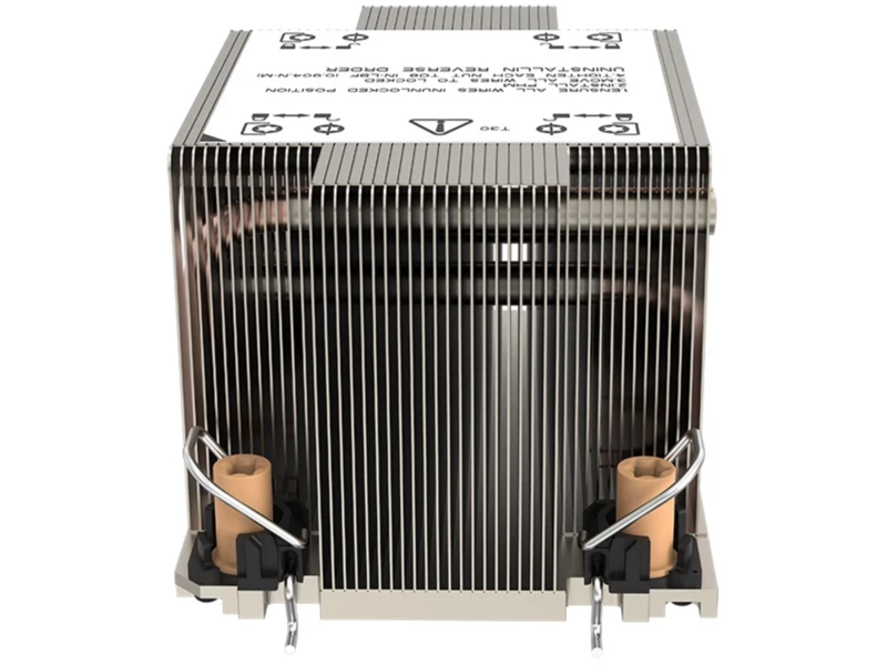 Радиатор Радиатор/ 2U Coolserver AS-M81 LGA4189, 250Wt, Copper base + aluminum fin +5 heat pipe,, Narrow