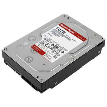 Жесткий диск Western Digital Red Plus NAS HDD 3.5" SATA 10Tb, 7200RPM, 512MB buffer, WD100EFGX, 1 year