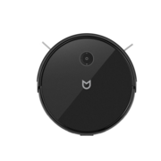 Робот-пылесос с гироскопом Robot vacuum IRBIS Bean 0421,2500 mAh,28W,3000Pa, Hyroscope, Black, charging stat, remote, roller brush & cloth for wet,2 in 1 water tank&dust collector, brushes 3,HEPA filter2, cleaning brush