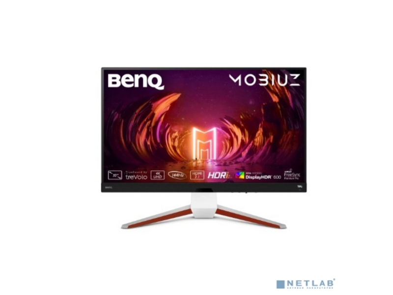 LCD Benq 31.5" EX3210U черный {IPS 3840x2160 144HZ 16:9 300(600)cd 2ms 1000:1 178/178 2xHDMI2.0 DisplayPort1.4 4xUSB3.0 Speaker Microphone Tilt Swivel HAS White}