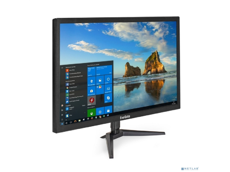 LCD ExeGate 21.5" EB2200 черный {TN 1920x1080 60Hz 5ms 16:9 200cd 1000:1 178/178 D-Sub HDMI1.4 VESA регулировка наклона} [EX294423RUS]