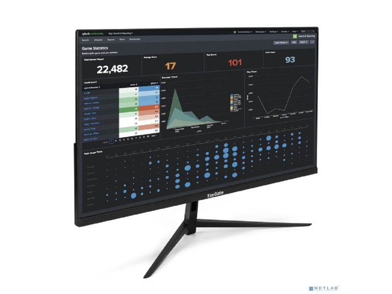 LCD ExeGate 27" EP2700A {IPS 1920x1080 75Hz 5ms 250cd 178/178 D-Sub HDMI VESA} [EX295530RUS]