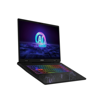 Ноутбук без сумки MSI Pulse 17 AI C1VFKG Core Ultra 5 125H 17" 16:10 FHD+ (1920x1200),DDR5 16GB (8GB*2),512GB SSD,NV RTX 4060,GDDR6 8GB,backlight,Black,90Whr,2.8kg,DOS,KB Eng/Rus