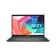 Ноутбук без сумки MSI Modern 14 F13MG Core i5-1334U 14" FHD (1920*1080),IPS,DDR4 16GB (8GB*2),512GB SSD,Iris Xe Graphics,backlight (White),Platinum Gray,45Whr,1.5kg,DOS