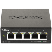 Коммутатор D-Link Настраиваемый L2 коммутатор, 5х1000Base-T