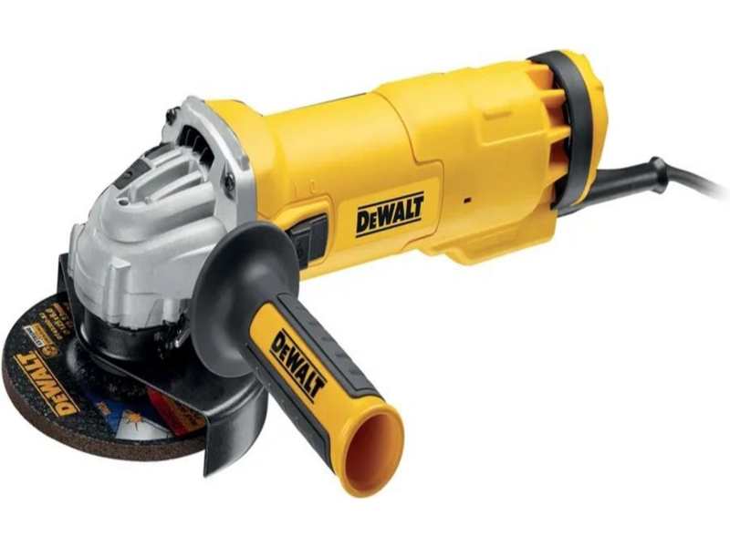Углошлифовальная машина DeWalt DWE4237-QS 1400Вт 11500об/мин рез.шпин.:M14 d=125мм
