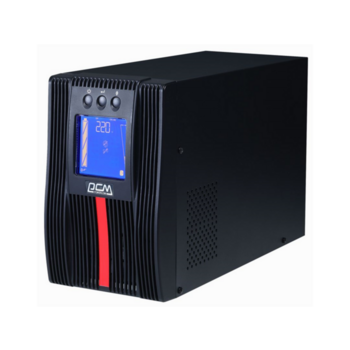 Источник бесперебойного питания Powercom MACAN, On-Line, 1000VA/1000W, Tower, 4*IEC320-C13, Serial+USB, SNMP Slot (1034861)