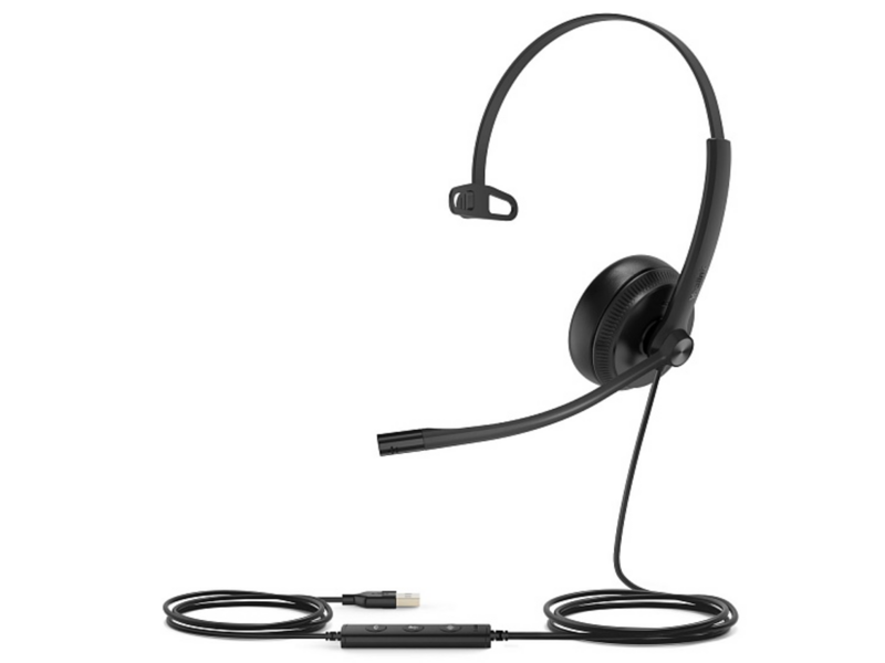 Гарнитура YEALINK UH34 Mono UC Моно, Проводная, HD звук, USB, шт