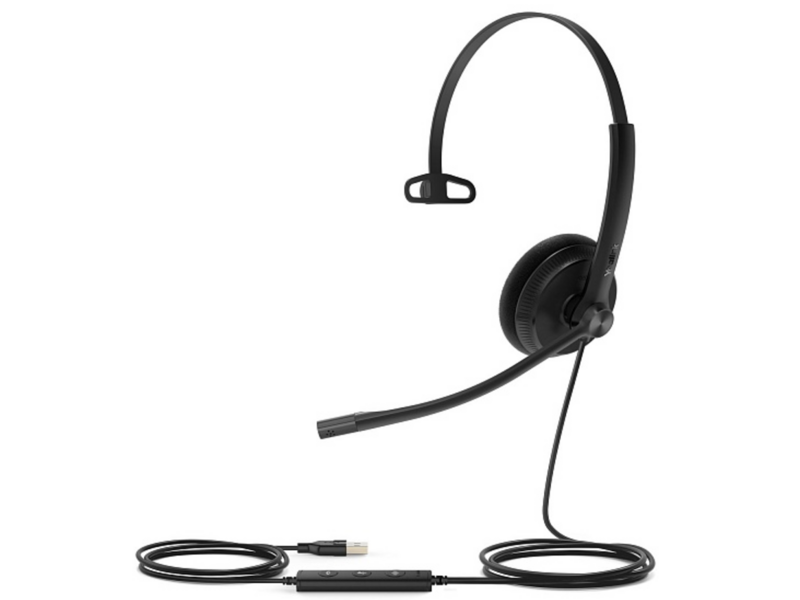 Гарнитура YEALINK UH34 Lite Mono UC Моно, Проводная, HD звук, USB, шт