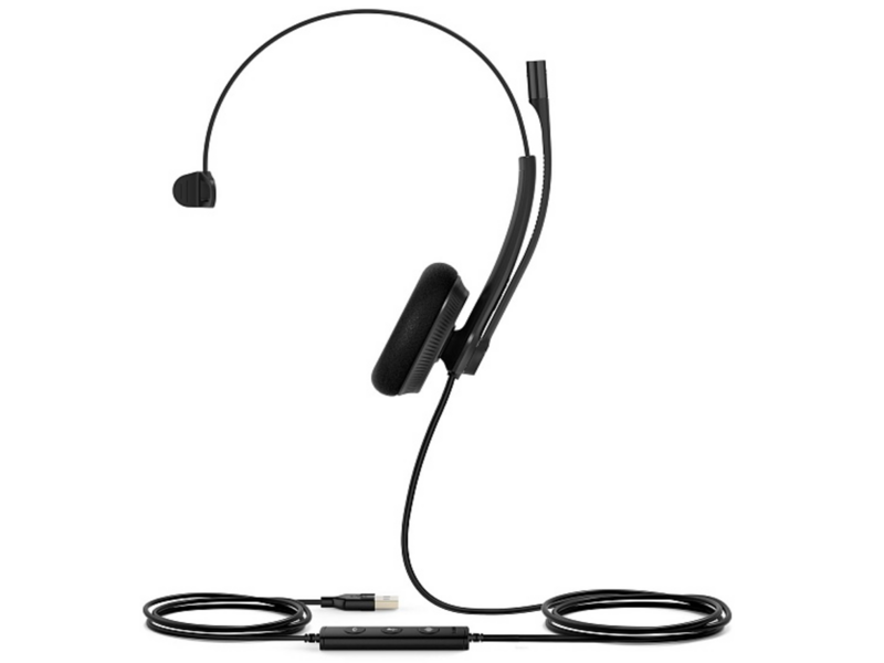Гарнитура YEALINK UH34 Lite Mono UC Моно, Проводная, HD звук, USB, шт