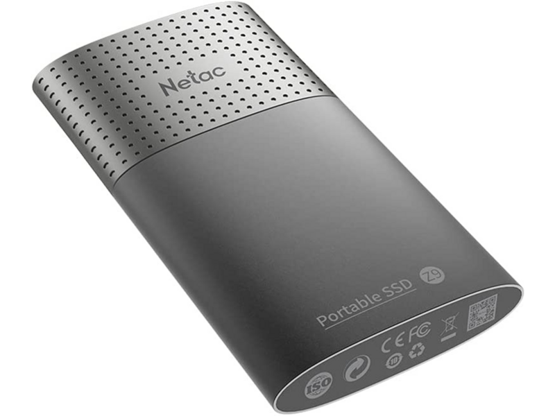 Накопитель SSD Netac USB-C 128Gb NT01Z9-128G-32BK Z9 1.8" черный