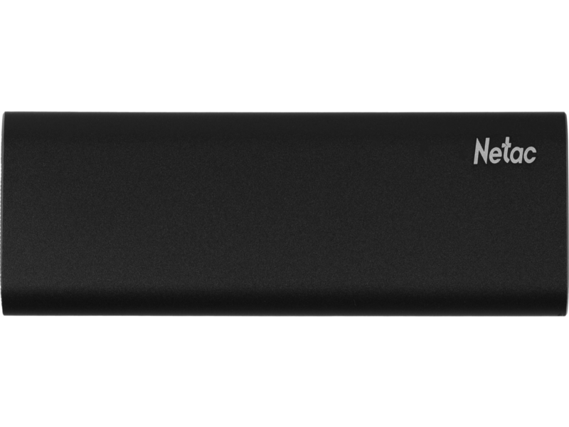 Накопитель SSD Netac USB-C 1Tb NT01ZSLIM-001T-32BK Z Slim 1.8" черный