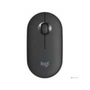 910-005718/910-005576 Мышь Logitech Pebble M350 графитовый оптическая (1000dpi) silent беспроводная BT USB для ноутбука (3but)