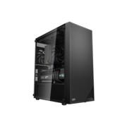 Корпус без блока питания Корпус без блока питания/ Case PCCooler C3B310 BK, Mini-Tower, TG, Mesh, no fans, 2xUSB-A 2.0 + 1xUSB-A 3.0, mATX, mITX Black