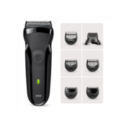 Бритва сетчатая Braun Series 3 300BT реж.эл.:3 питан.:аккум. черный