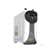 GameMax Корпус Cute OWL White-Black без БП (Midi Tower, Черно-белый., 1*USB3.0 + 2*USB2.0, 2*120мм)