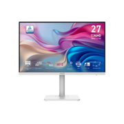 Монитор MSI Modern MD272UPHW 27" 16:9 UHD(3840x2160) IPS Flat,4ms(GTG),HDR 400,1000:1,100M:1,400nit,178/178,2xHDMI,DP,USB Type-C,Speaker,Tilt,Swivel,Height,Pivot,60Hz,White,1y war-ty
