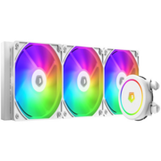 Система водяного охлаждения ID-Cooling FX360 ARGB Soc-AM5/AM4/1151/1200/2066/1700 белый 4-pin 14-30dB Al+Cu 350W Ret (FX360 ARGB WHITE)