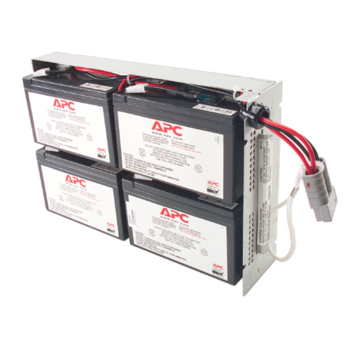 Комплект сменных батарей для источника бесперебойного питания apc Battery replacement kit for SUA1000RMI2U, SU1000RM2U, SU1000RMI2U (сборка из 4 батарей в металлическом поддоне)