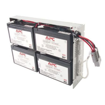 Комплект сменных батарей для источника бесперебойного питания apc Battery replacement kit for SUA1500RMI2U, SU1400RM2U, SU1400RMI2U, SU1400R2IBX120 (сборка из 4 батарей в металлическом поддоне)