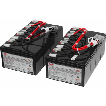 Комплект сменных батарей для источника бесперебойного питания apc Battery replacement kit for SU2200R3IBX120, SU2200RMI3U, SU3000R3IBX120, SU3000R3IX160, SU3000RMI3U, SU5000I, SU5000R5IBX120, SU5000RMI5U, SU5000RMXLI5U (2 ряда по 4 батареи в каждом)