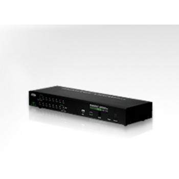 Переключатель электронный ATEN 1-Local/Remote Share Access 16-Port PS/2-USB VGA KVM over IP Switch