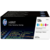 Картридж лазерный HP CF371AM голубой/пурпурный/желтый x3упак. (1300стр.) для HP CM1415/CP1525