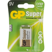 Батарея GP Super Alkaline 1604A 6LR61 9V (1шт)