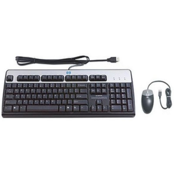 Комплект: клавиатура и мышь HPE USB Keyboard and Optical Mouse Kit Russian