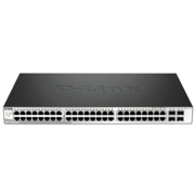 D-Link DGS-1210-52/ME/A1A Управляемый коммутатор 2 уровня с 48 портами 10/100/1000Base-T и 4 портами 1000Base-X SFP