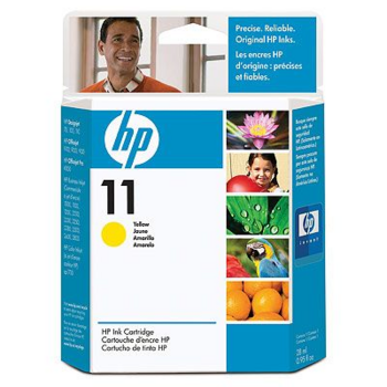 Картридж Cartridge HP 11 к IJ 1100/2600/2200/2300/9110/9120/9130, желтый (28ml) (просрочен рекомендуемый срок годности!!)