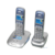 Р/Телефон Dect Panasonic KX-TG2512RUS серебристый (труб. в компл.:2шт) АОН