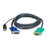 Кабель KVM USB(тип А Male)+HDB15(Male) <-> SPHD15(Male) 5,0м., черный. CABLE HD15M/USB A(M)--SPHD15M, 5M