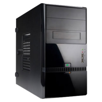 Корпус Mini Tower InWin ENR-022BL Black 400W mATX [6100468] Haswell