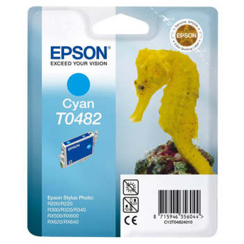 Расходные материалы EPSON C13T04824010 Epson картридж к St.R200/300/RX500/600/620 (синий) (cons ink)